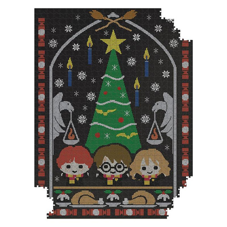 Harry Potter - Puzzle da 1000 pezzi in una scatola decorativa (Vacanze a Hogwarts)