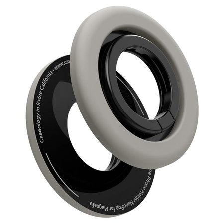 Spigen Nano Pop MagSafe Phone Ring - Magnetic finger holder with stand function (Truffle Grey)
