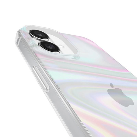 Case-Mate Soap Bubble™ MagSafe do iPhone 16 Plus – Etui z Efektem Tęczy i Wysoką Ochroną