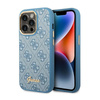 Guess 4G fém fényképezőgép tok - iPhone 14 Pro Max tok (kék)