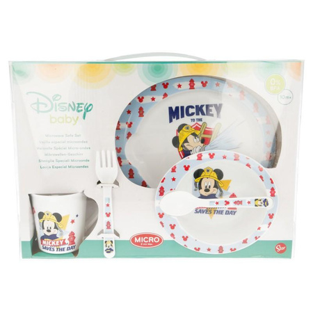 Mickey Mouse - Set de grands plats pour micro-ondes (5 pièces)