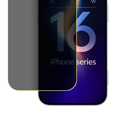3mk Silky Matt Privacy - Matte Sichtschutzfolie für iPhone 16 Pro Max