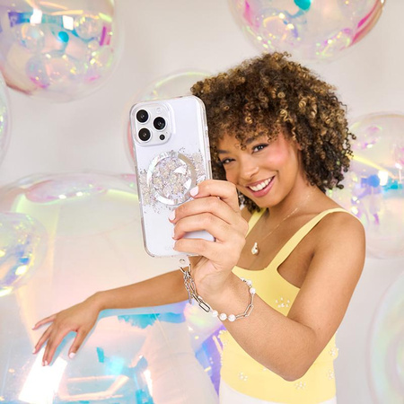 Case-Mate Karat MagSafe - Pouzdro pro iPhone 16 Pro s perlovým zdobením (A Touch of Pearl)