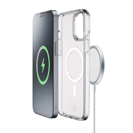 Cellularline Gloss Mag - iPhone 15 Pro Max MagSafe Case (Transparent)