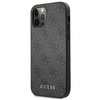 Guess 4G Metal Gold Logo - Coque iPhone 12 Pro Max (grise)