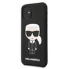 Karl Lagerfeld Fullbody Silicone Iconic - iPhone 11 Case (Black)