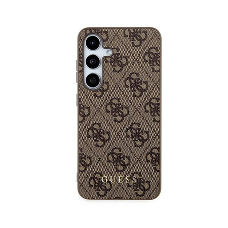 Guess 4G Metal Gold Logo - Samsung Galaxy S24 Case (brown)