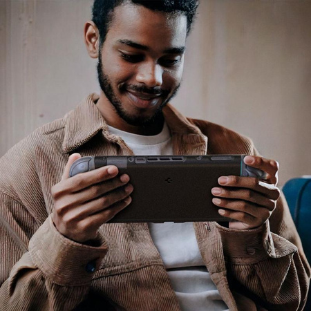 ETUI DO NINTENDO SWITCH 2 SPIGEN NANO ORYGINALNE CZARNE CASE NA KONSOLĘ