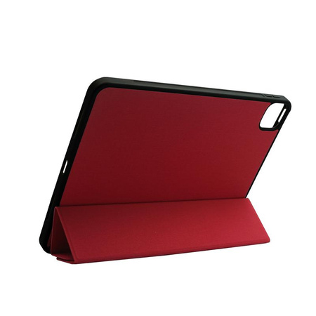 Pouzdro Crong FlexFolio – iPad Air 11” M3 (2025) / iPad Air 11” M2 (2024) / iPad Air 10,9” (5.–4. generace) / iPad Pro 11" (2022–2021) s Apple Pencil (červené)