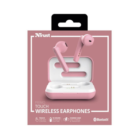 Trust Primo Touch - Bluetooth wireless headphones (pink)