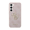 Guess 4G Big Metal Logo - Étui Samsung Galaxy S24 (rose)