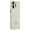 Guess Grained Strass Logo MagSafe - Case iPhone 17 (beige)