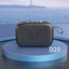 WEKOME D20 - Bluetooth V5.0 Portable Wireless Speaker (Black)