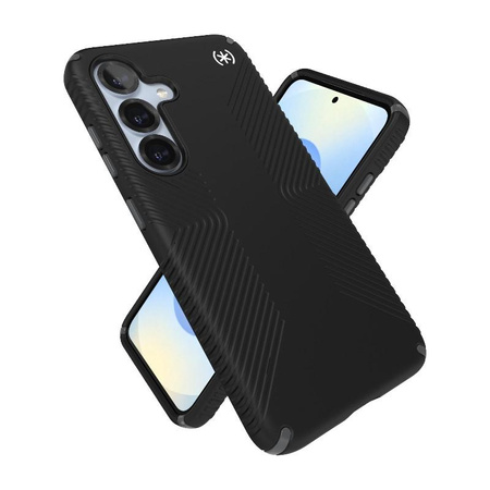 Speck Presidio2 Grip Magnet – Etui ochronne do Samsung Galaxy S25 Ultra (Black / Slate Grey / White)