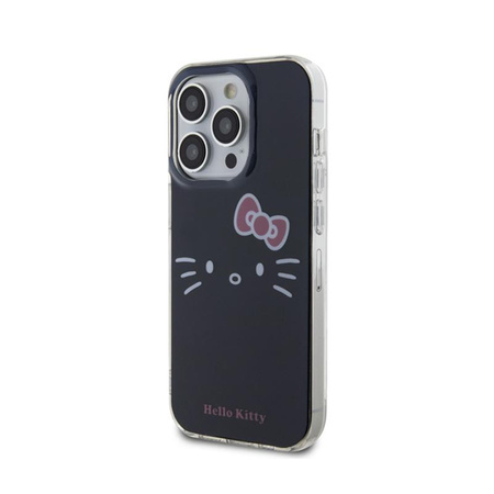 Hello Kitty IML Kitty Face - pouzdro pro iPhone 13 Pro Max (černé)