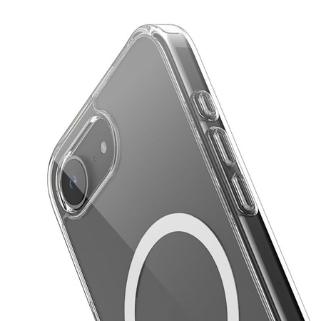 Crong Clear MAG Cover - iPhone 16e MagSafe Hülle (Transparent)