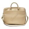 Guess Saffiano Script számítógépes táska - 15" notebook táska (arany)