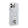 Karl Lagerfeld NFT Karl & Choupette MagSafe - Coque iPhone 12 / iPhone 12 Pro (Transparent)