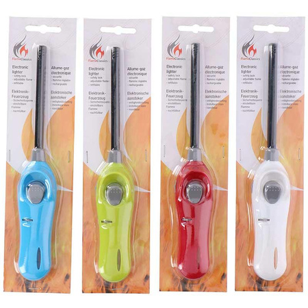 Allume-gaz pratique long 26 cm (blanc)