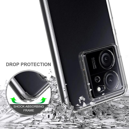 Crong Crystal Shield Cover - Xiaomi 13T / 13T Pro Case (transparent)