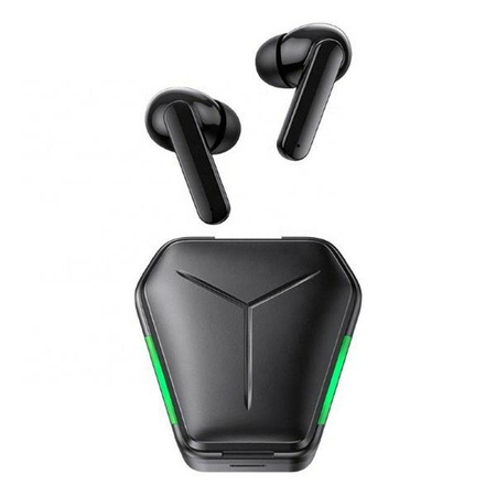 USAMS JY sorozat - Bluetooth 5.0 TWS fejhallgató + töltőtáska (fekete)