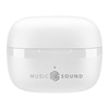 Cellularline Music Sound Flow - Bluetooth V5.3 TWS kabellose Kopfhörer mit Ladetasche (weiß)