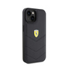 Ferrari Quilted Metal Logo - Coque iPhone 15 (noir)