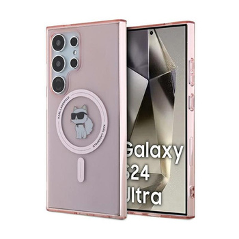 Karl Lagerfeld IML Choupette MagSafe - Étui Samsung Galaxy S24 Ultra (rose)