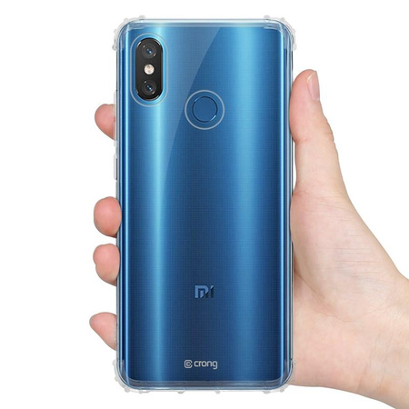 Crong Crystal Shield Cover - Xiaomi Mi 8 Case (Transparent)