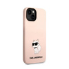 Karl Lagerfeld Silicone NFT Choupette - Etui iPhone 14 (różowy)