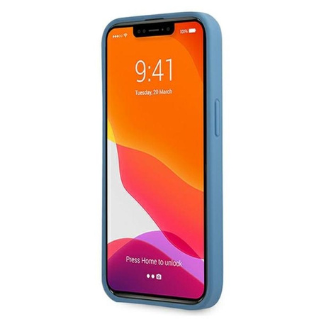 Pouzdro Guess 4G Ring Case - pouzdro pro iPhone 13 mini (modré)