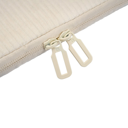 Pokrowiec na MacBook Air 13, Pro 13 Kremowy na Laptopa 12 Tucano Velluto