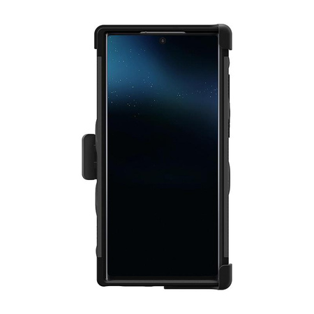 ZIZO BOLT Series - Étui blindé pour Samsung Galaxy S22 Ultra avec écran en verre 9H + étui avec support (noir)