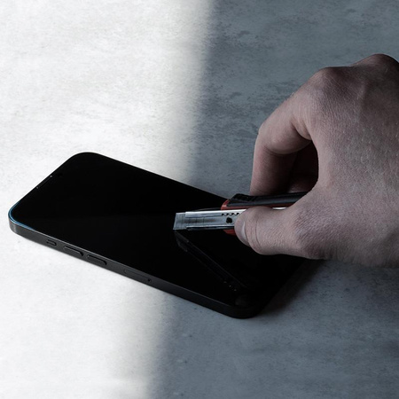 Crong 7D Nano Flexibles Glas - Bruchsicheres 9H Hybridglas für den gesamten Bildschirm des Xiaomi Redmi Note 10 Pro