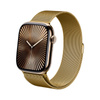 Crong Milano Steel - Edelstahlarmband für Apple Watch 44/45/46/49 mm (gold)