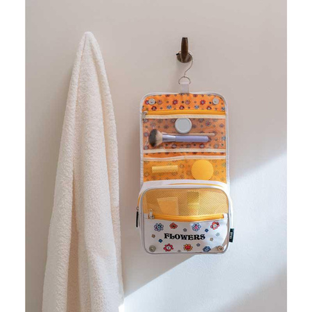Line Friends BT21 - Large travel toiletry bag with hanging handle