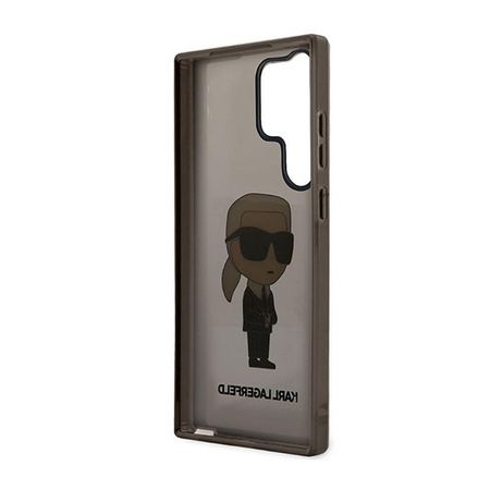 Karl Lagerfeld IML NFT Ikonik - pouzdro pro Samsung Galaxy S23 Ultra (černé)