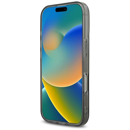 Karl Lagerfeld IML strasszos Karl Head - tok iPhone 16 Pro készülékhez (fekete)