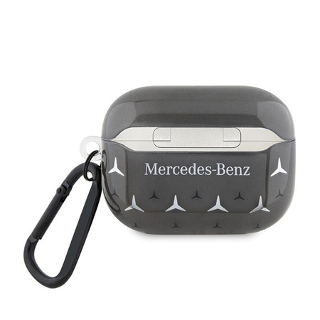 Mercedes Large Star Pattern - Etui AirPods Pro (czarny) 