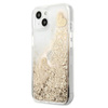 Guess Liquid Glitter Charms - Etui iPhone 13 (złoty)