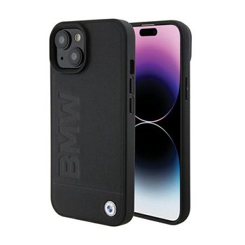 BMW Leather Hot Stamp - iPhone 15 Case (black)