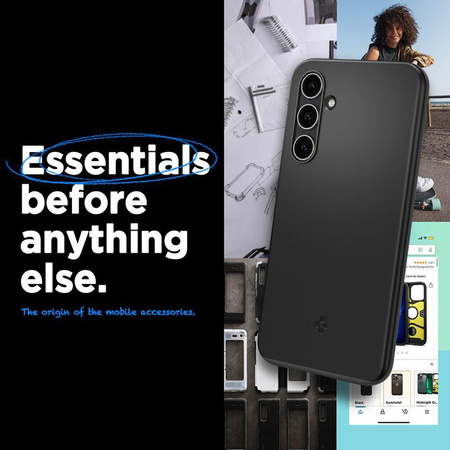 Spigen Thin Fit - Etui do Samsung Galaxy S23 FE (Czarny)