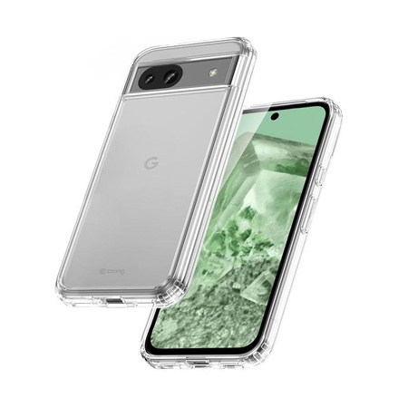 Crong Crystal Shield Cover - Google Pixel 8A tok (átlátszó)