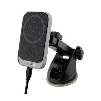 BMW MagSafe M Edition - Magnetische Autohalterung mit kabellosem 15W-Laden (schwarz)