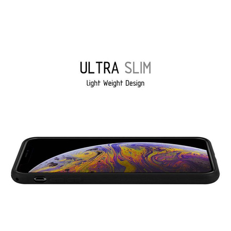 Crong Soft Skin Cover - iPhone Xs Max tok (fekete)