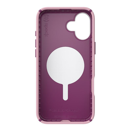 Speck Presidio2 Pro ClickLock & MagSafe - Hülle iPhone 16 Plus (Wednesday Pink / Boysenberry Purple / White)