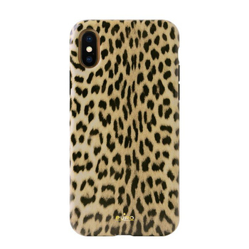 PURO Glam Leopard Cover - pouzdro pro iPhone Xs / X (Leo 1)