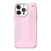 Speck Presidio2 Grip Magsafe - Coque iPhone 15 Pro Max (Lilas doux / Pétale d'œillet / Rose rouge)