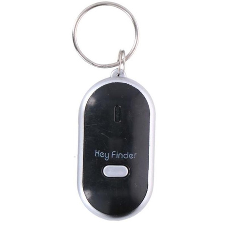 Grundig - Porte-clés avec localisateur de sifflet (noir)