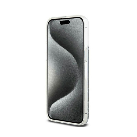 DKNY Liquid Glitter Big Logo - iPhone 15 Pro Max Tasche (schwarz)